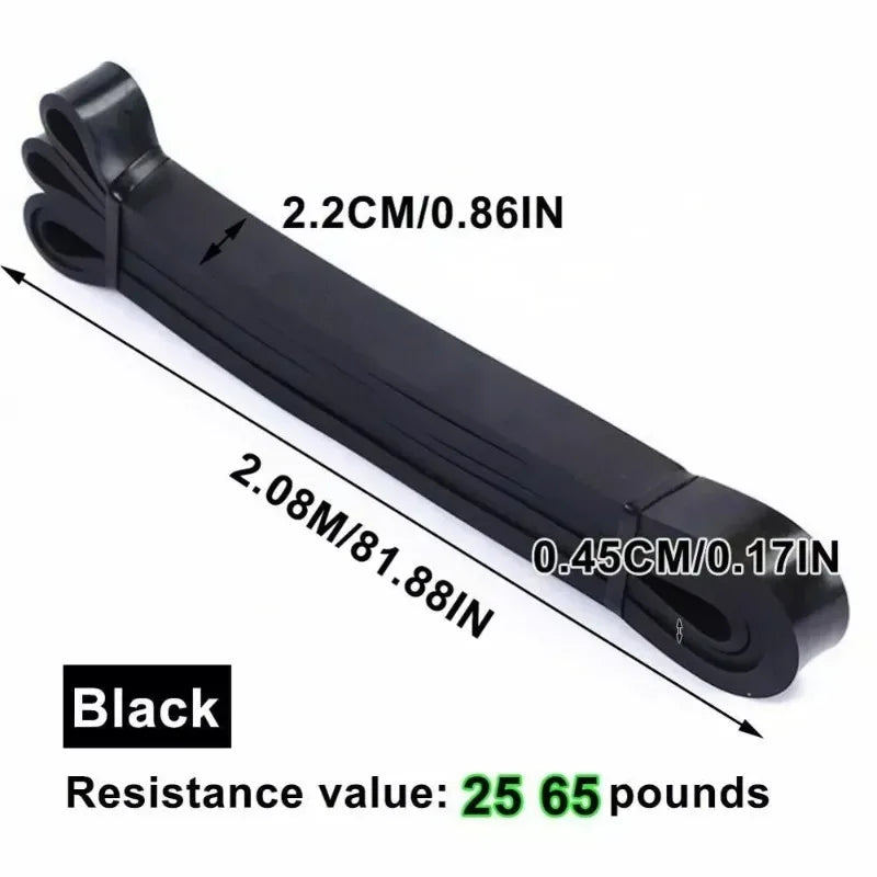 5~230lbs Handy Gym Resistance Bands Pull-up Elastic Band Yoga Extension Resistance Bands Set Agility Training Fitness Equipment