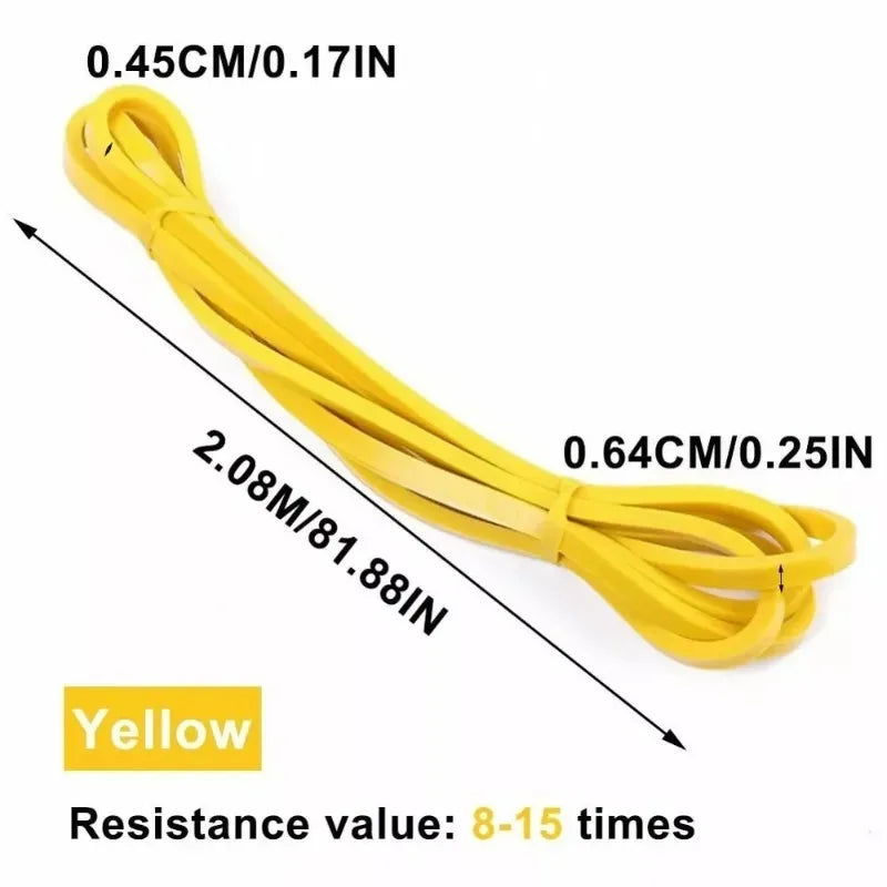 5~230lbs Handy Gym Resistance Bands Pull-up Elastic Band Yoga Extension Resistance Bands Set Agility Training Fitness Equipment