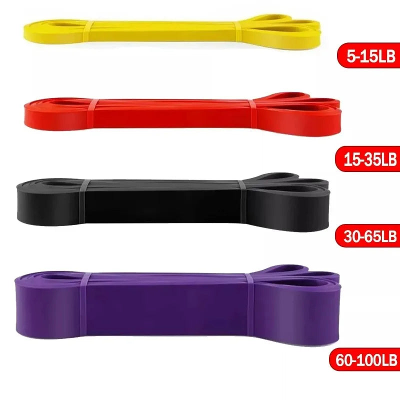 5~230lbs Handy Gym Resistance Bands Pull-up Elastic Band Yoga Extension Resistance Bands Set Agility Training Fitness Equipment