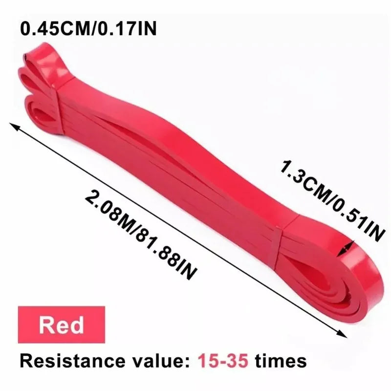 5~230lbs Handy Gym Resistance Bands Pull-up Elastic Band Yoga Extension Resistance Bands Set Agility Training Fitness Equipment