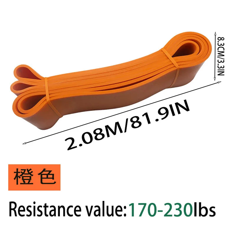 5~230lbs Handy Gym Resistance Bands Pull-up Elastic Band Yoga Extension Resistance Bands Set Agility Training Fitness Equipment